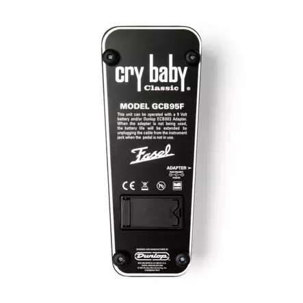 Dunlop GCB95F Cry Baby Classic Wah-pedaali - Kitaraefektit ja -pedaalit - GCB95F - 2