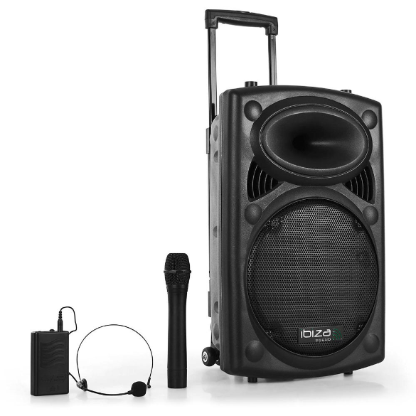 Ibiza Port12UHF akku-PA - Kaiutinjärjestelmät - PORT12UHF - 1