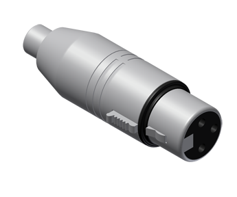 SPS NA2FPMF XLRn-RCAn adapteri - Adapterit ja adapterikaapelit - SPSNA2FPMF - 3