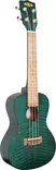 Kala Concert Transparent Green Exotic Mahogany ukulele - Ukulelet - KA-CEMG - 1