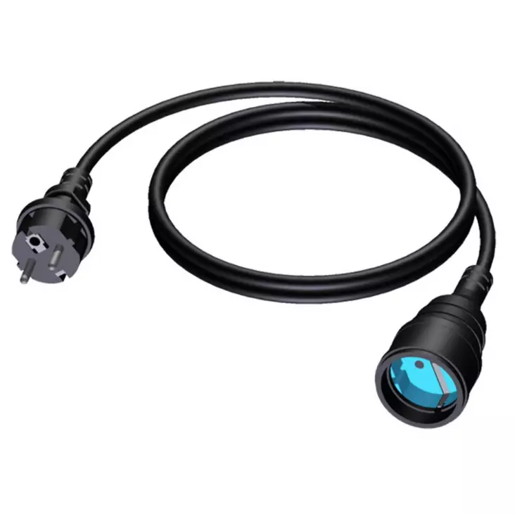 Procab CAB470-G schuko jatkokaapeli - Virtakaapelit, 230V - APRCAB470-3-G - 1