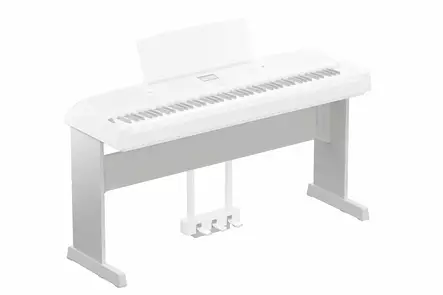 Yamaha L-300 WH pianojalusta, valkoinen - Kosketinsoitintelineet - L300WH - 1