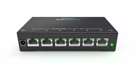 MOTU AVB-kytkin - Digitaaliformaatti- ja verkkomuuntimet - AVBSWITCH - 1