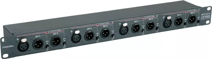 Proel SPI4CH passiivi splitteri - Patchbayt, splitterit ja summaimet - SPI4CH - 1