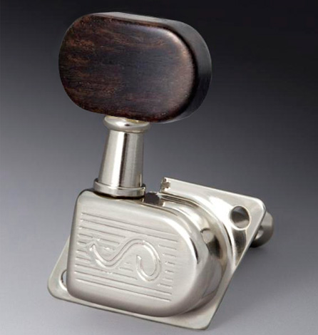 Schaller Machine Heads Classic Deluxe, nickel - Kitaratarvikkeet - SCHALLERSMH - 1