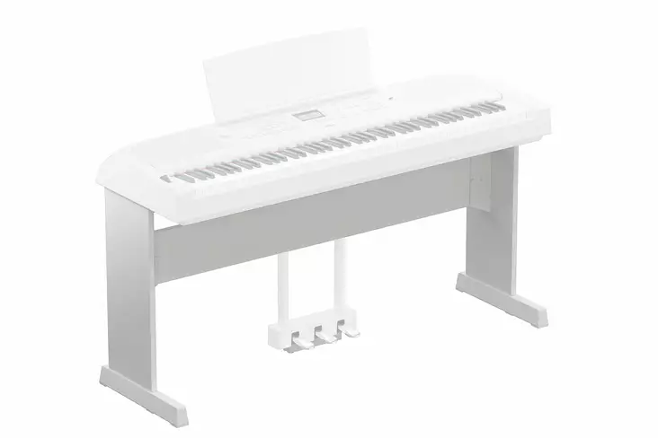 Yamaha L-300 WH pianojalusta, valkoinen - Kosketinsoitintelineet - L300WH - 1