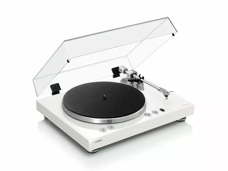 Yamaha MusicCast Vinyl 500 valkoinen levysoitin - Vinyylisoittimet ja äänirasiat - TTN503WH - 1