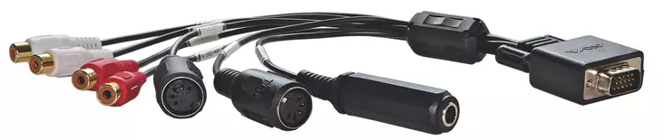 Alva RME Babyface RCA breakout cable, 20 cm - Lavahaut ja viuhkat - ALBF-BOCMKH - 1