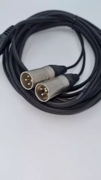 SPS Pro trs-2xXLRu stereokaapeli - XLR - Plugi 3,5mm -kaapelit - SPSPSTEREOKAAPELI - 2