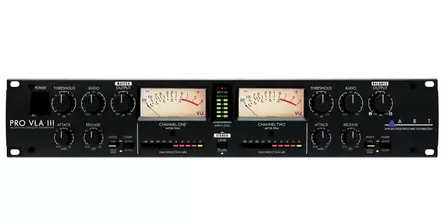 ART PRO VLA III 2-kanavainen optinen kompressori - Etuasteet, kompressorit ja EQ:t - PROVLAIII - 2