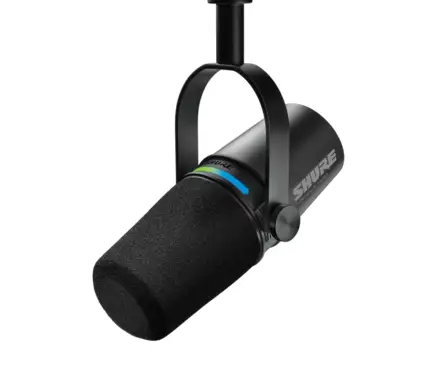 Shure MV7i Dynaaminen podcast-mikrofoni - Broadcast- ja haastattelumikrofonit - MV7I - 1