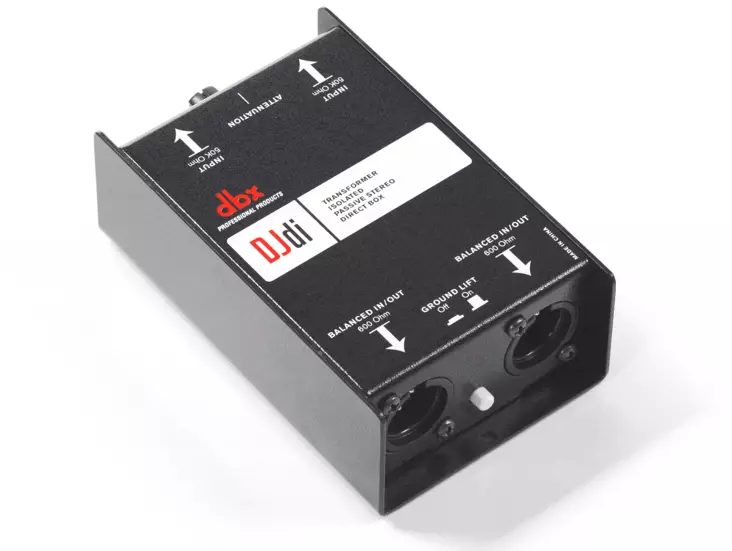 DBX DJDI stereo DI-boksi - DI-boksit - 7DBDJDI - 1