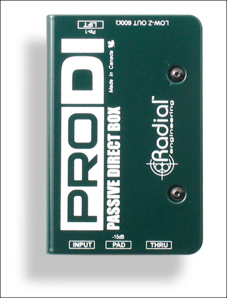 Radial PRO DI DI-boksi - DI-boksit - ProDI - 1