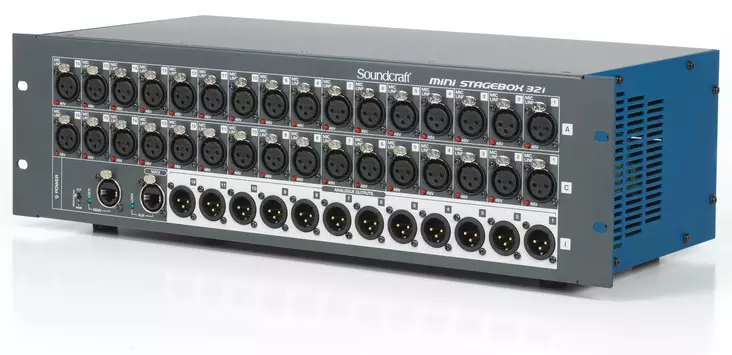 Soundcraft Mini Stagebox 32i digitaalinen lavarasia - Digitaaliset lavarasiat ja kytkimet - 3SCMSB32i - 1