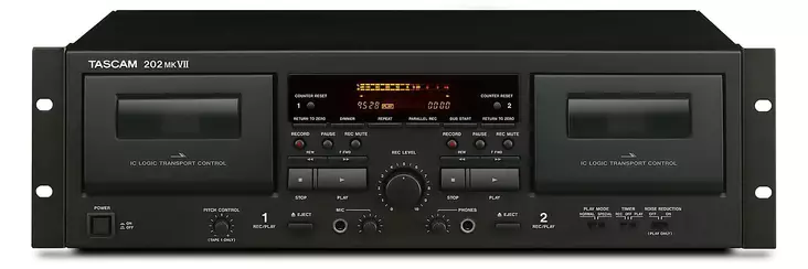 Tascam 202 MKVII kasettisoitin - CD-soittimet - 202MKVII - 1