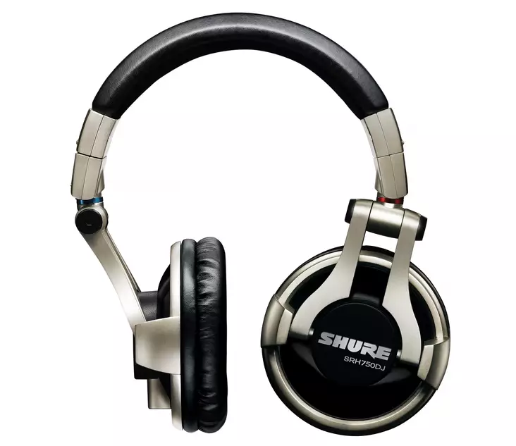 Shure SRH750 DJ suljetut kuulokkeet - DJ-kuulokkeet - SRH750DJ - 1