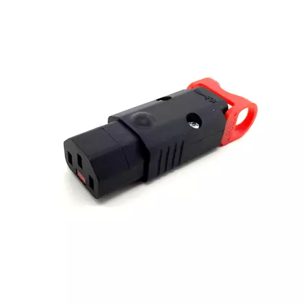 IEC Lock+ C13 kojeliitin - 230V liittimet - PA130100BK - 1