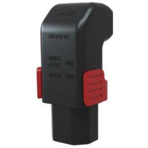 IEC Lock+ C13 kojeliitin, pystykulma - 230V liittimet - PA130100DBK - 1