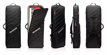 Mono Case Vertigo Keyboard 61 Jet Black kosketinsoitinlaukku - Kosketinsoitinkotelot ja -laukut - YMOM80K61BLK - 2