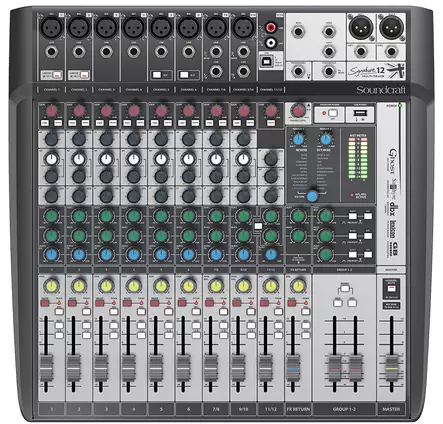Soundcraft Signature 12MTK mikseri - Klubi-mikserit, 8-16 kanavaa - 3SCSG12MTK - 1