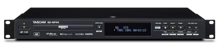 Tascam BD-MP4K UHD Blu-ray soitin - Blu-ray -soittimet - BD-MP4K - 1