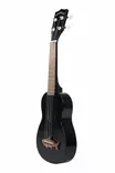 Kala Makala Soprano Shark Bridge black ukulele - Ukulelet - YKLMK-SSBK - 2