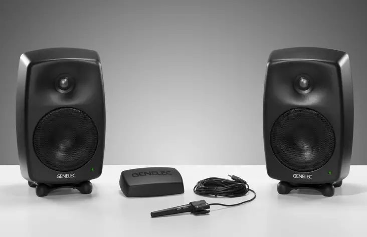 Genelec 8330AM SAM Bundle Pack kaiutinpari GLM-paketilla (Mystic Black) - Studio- ja HIFI-kaiuttimet, 2-tie - 8330AMM-PACK - 1