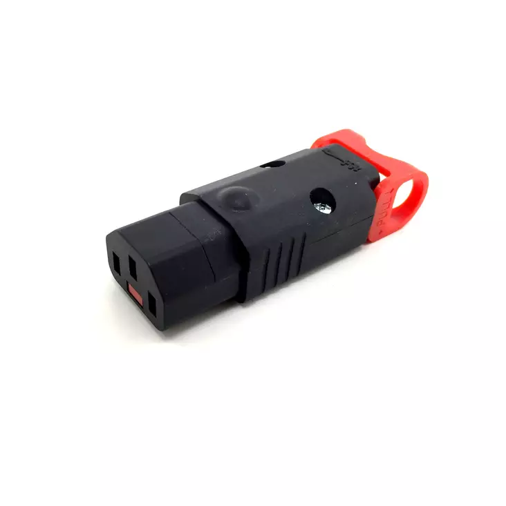 IEC Lock+ C13 kojeliitin - 230V liittimet - PA130100BK - 1