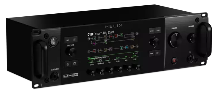 Line6 Helix Rack kitaraprosessori - Kitaraefektit ja -pedaalit - HELIXRACK - 1