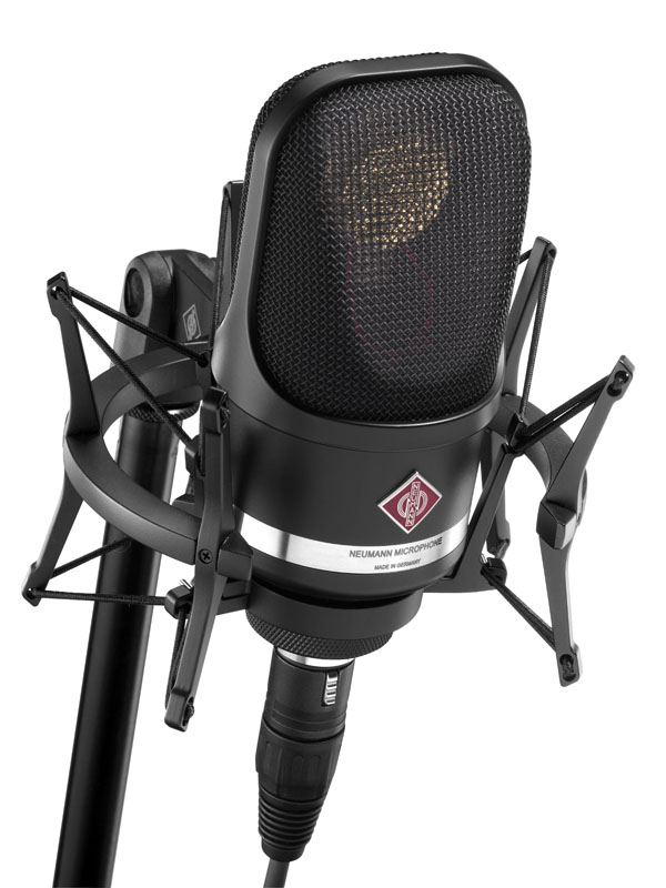 Neumann TLM 107 Studio Set Black, mikrofoni varusteineen, musta - Isokalvoiset kondensaattorimikrofonit - TLM107-STUDIOKITBK - 1