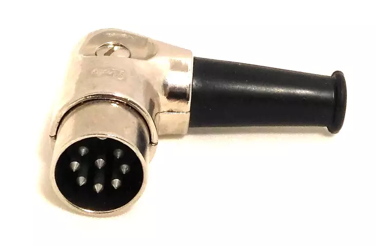 SPS 8-nap. kulmauros DIN-liitin - DIN -liitimet - spsdink - 1