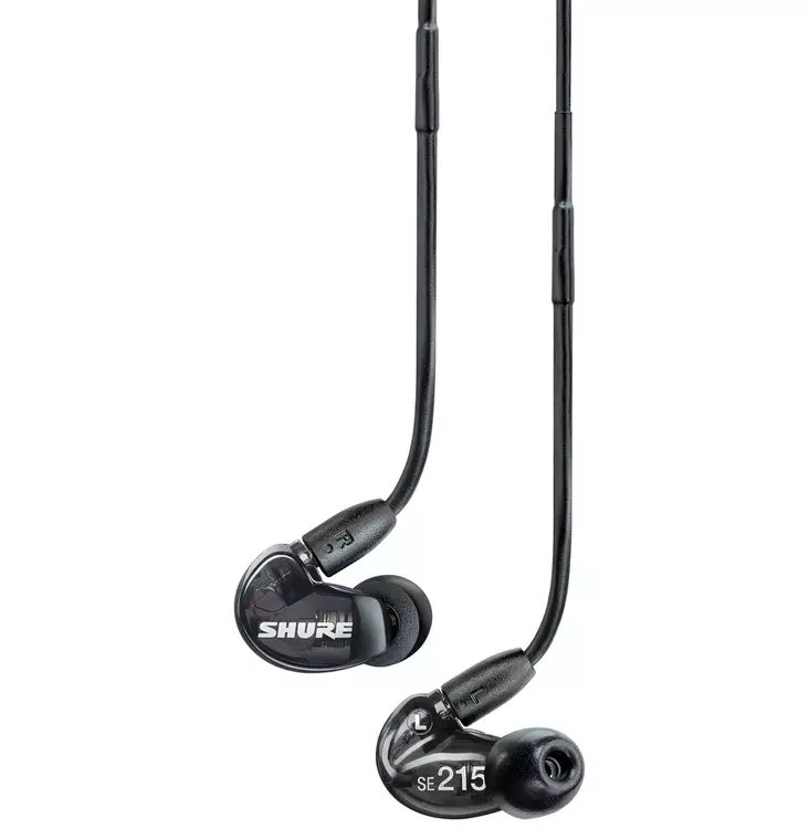 Shure SE215 K mustat in-Ear -kuulokkeet - In-ear-kuulokkeet (nappikuulokkeet) - SE215K - 1