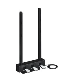 Yamaha LP-1 BK musta pedaaliyksikkö - Kosketinsoitintarvikkeet - LP1BK - 1