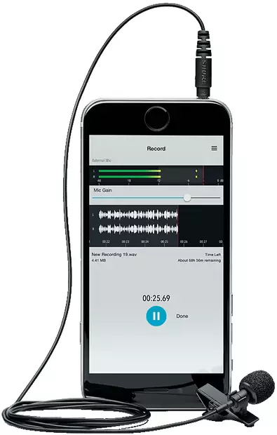 Shure Motiv MVL/A lavaliermikrofoni - USB- ja mobiili-mikrofonit - MVL - 2