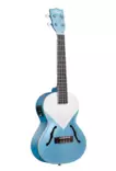 Kala Lake Shore Blue Archtop tenor ukulele w/ Case - Ukulelet - YKLKAJTELSBL - 3