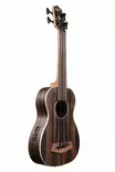 Kala U-Bass Ebony Fretless bassoukulele laukulla - Ukulelet - YKLUBASS-EBY-FL - 1