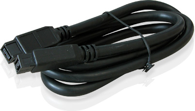Alva Firewire 800 9-pin - 9-pin kaapeli, 1 m - Firewire-kaapelit - ALVAFWK990100BL - 1