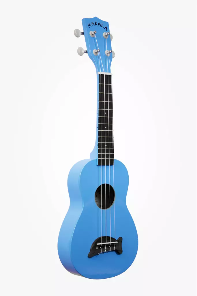 Kala Soprano Dolphin Bridge Blue ukulele - Ukulelet - YKLMK-SDLBL - 1