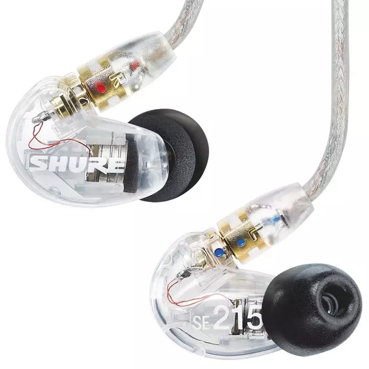 Shure SE215 Pro CL kirkkaat In-Ear -kuulokkeet - In-ear-kuulokkeet (nappikuulokkeet) - SE215CL - 1