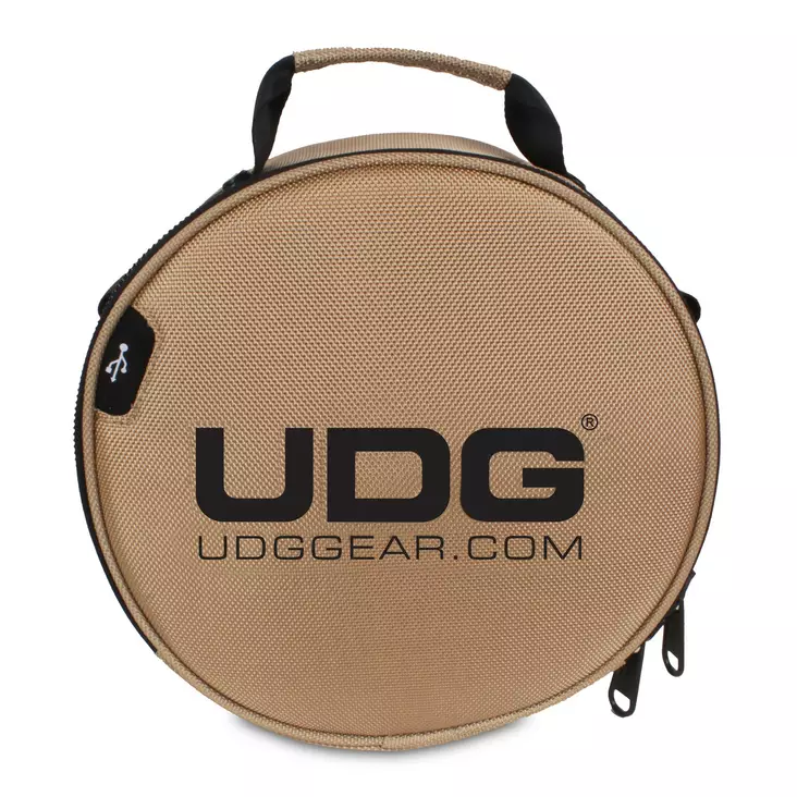 UDG Ultimate Digi Headphone Bag kuulokelaukku, kulta - Kuuloketarvikkeet - YUDU9950GL - 1