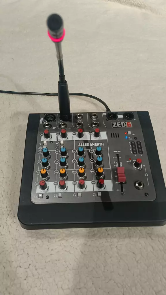 JTS GM-5206LED joutsenkaulamikrofoni - Asennusmikrofonit - GM-5206L - 1