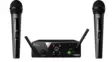 AKG WMS40 Mini Dual Vocal langaton mikrofonipari - Käsimikrofonijärjestelmät - 8AUWMS40M2VSISM - 1