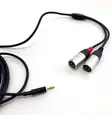 Cordial trs - 2 x XLRu y-kaapeli - 3,5mm Plugi - XLR -kaapelit - CORD1.8WMM - 2