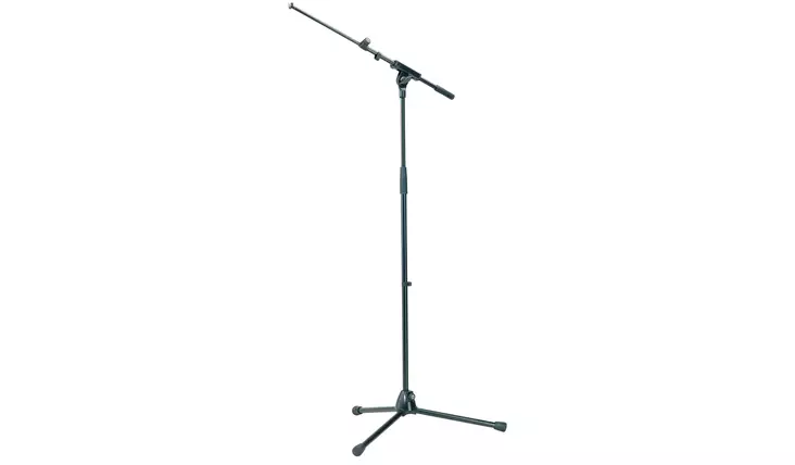 K&M 210/8 mikrofoniteline teleskooppipuomilla - Mikrofonitelineet ja -tarvikkeet - 8KM210-8M - 1