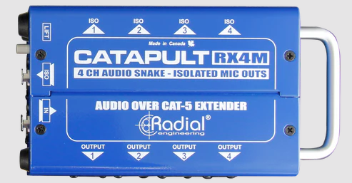 Radial Engineering Catapult RX4M muuntajaeroteltu - DI-boksit - RX4M - 1