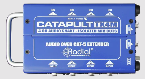Radial Engineering Catapult TX4M muuntajaeroteltu - DI-boksit - TX4M - 1