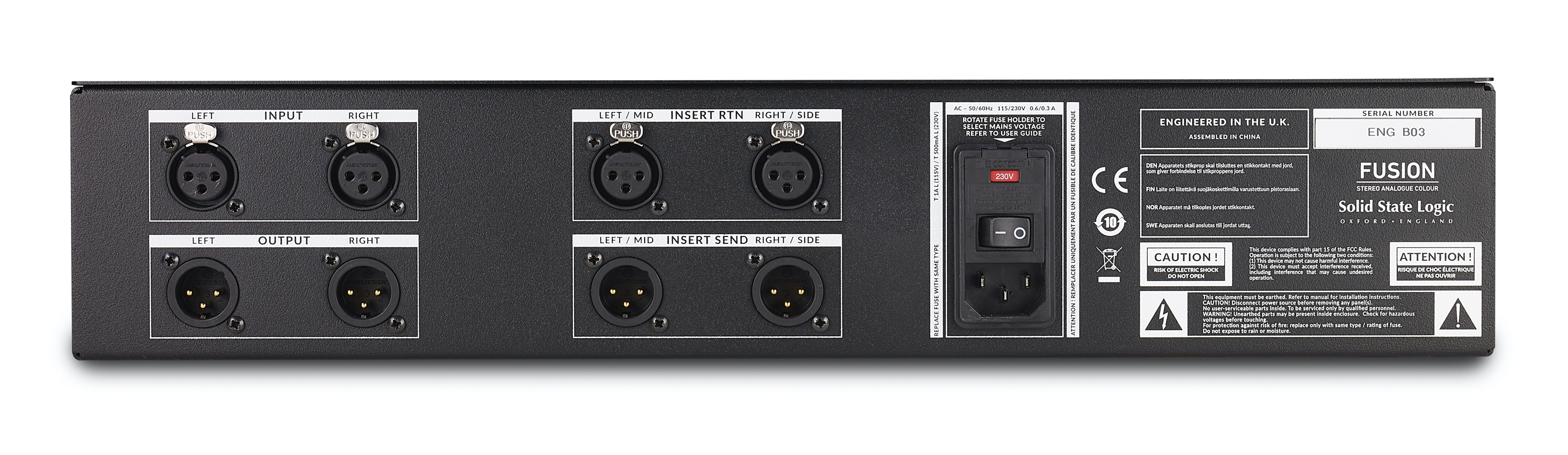 Solid State Logic Fusion SSL FUSION超美品 Fusion | Solid State Logic