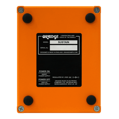 Orange Sustain Pedal 70s Vintage - Kitaraefektit ja -pedaalit - YOEPD-SUSTAIN - 2