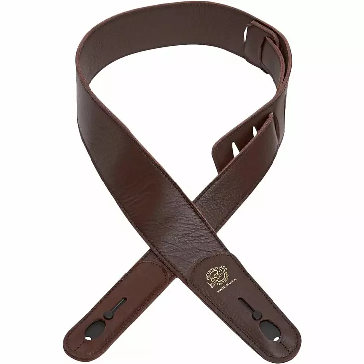 Lock-It Strap L2.75 Leather Brown kitarahihna - Kitarahihnat - L2.75BRN - 1