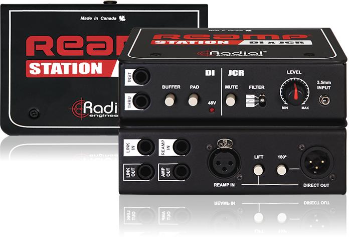 Radial Reamp Station DI-boksi - DI-boksit - REAMP_STATION - 1